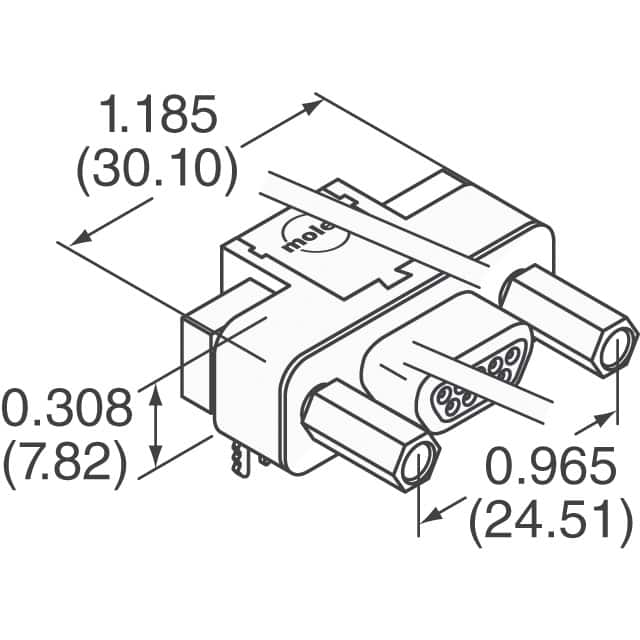 836149012 Molex  D-Sub Connector Assemblies